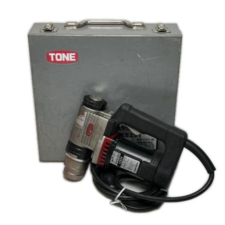  TONE トネ シャーレンチ ソケットアタッチメント・ケース付 コード式 100v 使用感有 1次締め専用 GKS-251