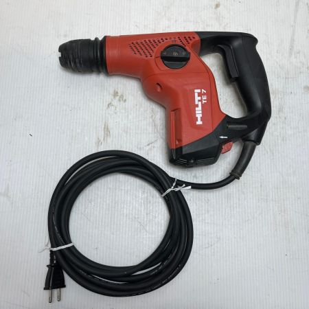  Hilti ヒルティ ロータリハンマドリル ケース付 集塵システム TE7 レッド