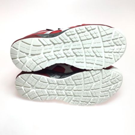  asics アシックス 安全靴 未使用品(S) 25.5cm 1271A055 レッド