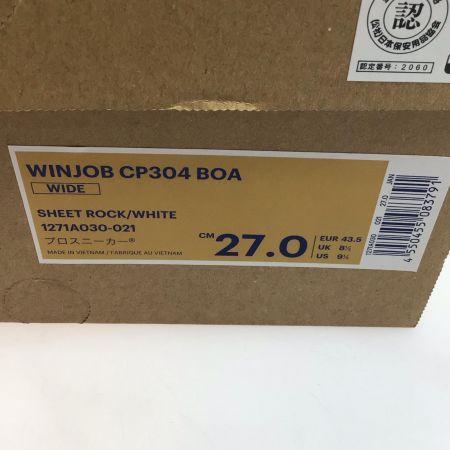  asics アシックス 安全靴 未使用品(S) 27.0cm 1271A030 シートロック×ホワイト