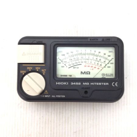  HIOKI 絶縁抵抗計 程度B ケース付 081105541 3452