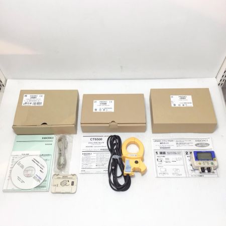  HIOKI 電流ロガー 未使用品(S) クランプロガー・クランプオンセンサー・通信機  LR5051/CT6500/LR5091