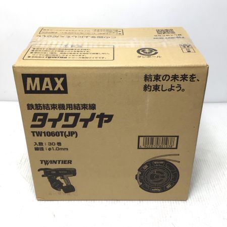  MAX マックス 工具消耗品 タイワイヤ 未使用品(S) 30巻入 Φ1.0mm TW1060T(JP)