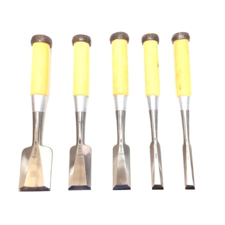  左照雲 ノミ 5本組・箱付 記名有 程度B