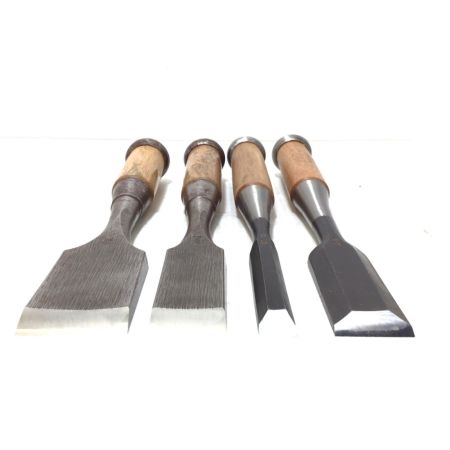  光弘/武蔵 ノミ 4本組 記名有 程度B