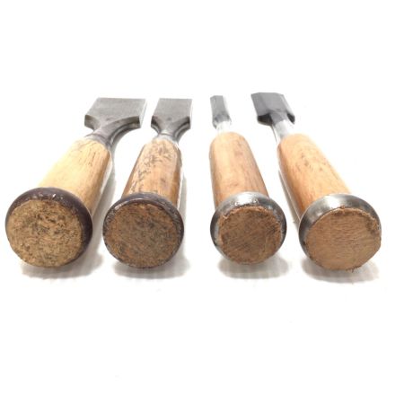  光弘/武蔵 ノミ 4本組 記名有 程度B