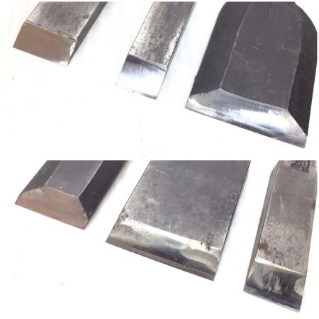  光西谷/五百蔵/市松屋 ノミ 6本組 程度C