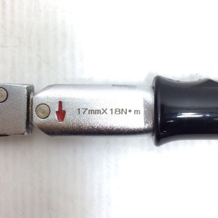  BBK ラチェットトルクレンチ 程度B 17mmX 18N・ｍ