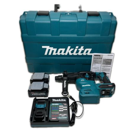  MAKITA マキタ ハンマドリル 充電器・充電池2個・ケース付 HR008GRMX ブルー