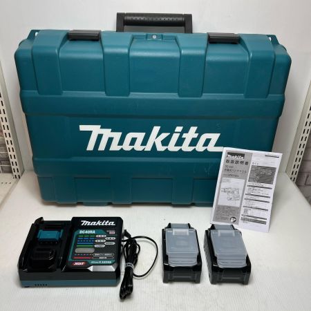  MAKITA マキタ ハンマドリル 充電器・充電池2個・ケース付 HR008GRMX ブルー