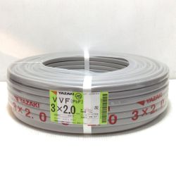 ΘΘ YAZAKI VVFケーブル 未使用品(S) 3芯 2.0mm×100m 2025年7月(令和7年) Sランク