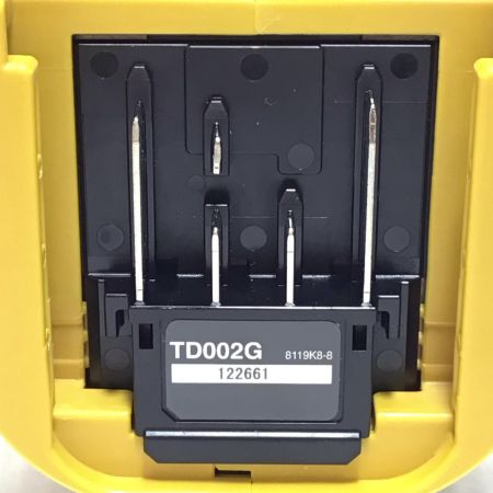  MAKITA マキタ インパクトドライバ 未使用品(S) 本体のみ コードレス式 40v  TD002G イエロー