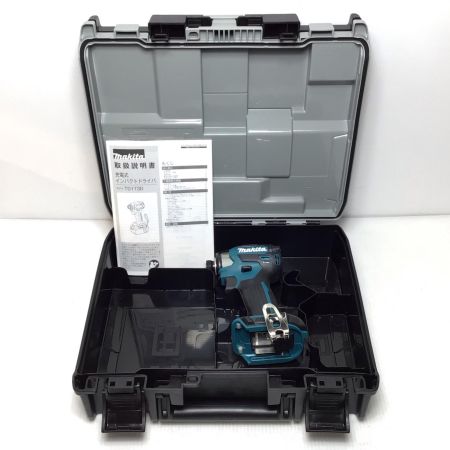  MAKITA マキタ 締め付け工具 インパクトドライバ 未使用品(S) ケース付 コードレス式 18v TD173D ブルー
