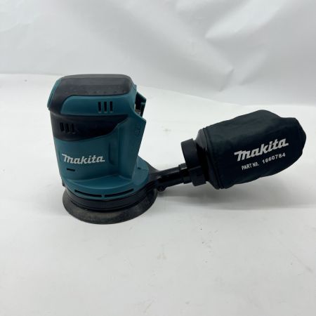  MAKITA マキタ 充電式ランダムオービットサンダ 14.4V BO140D ブルー 本体のみ