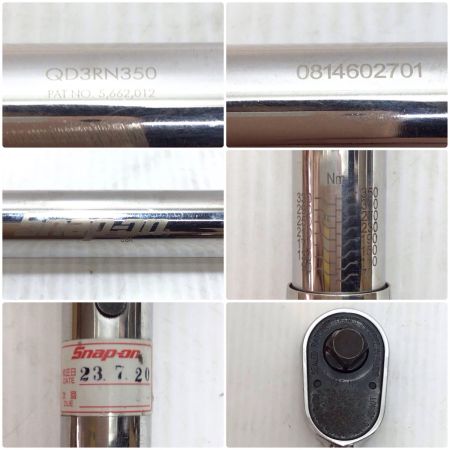  Snap-on スナップオン トルクレンチ 程度B ケース付 キズ・ヨゴレ有 QD3RN350