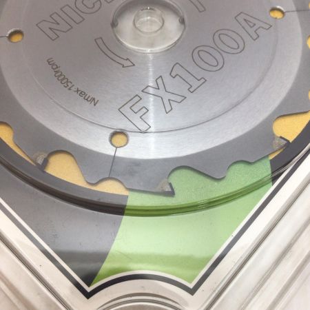  ニチハ株式会社 チップソー 未使用品(S) 100ｍｍ オールダイヤモンドチップソー FX100A