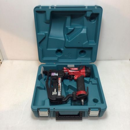  MAKITA マキタ フロアタッカ 程度B ケース付 高圧 1224 使用感有 AT450H レッド