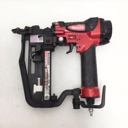  MAKITA マキタ フロアタッカ 程度B ケース付 高圧 1224 使用感有 AT450H レッド