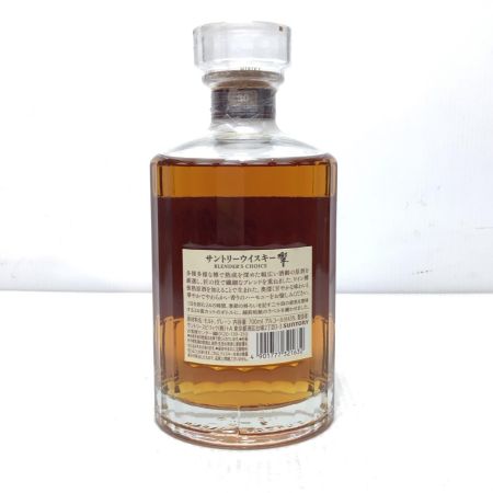 【北海道内限定発送】 HIBIKI サントリーヒビキ 響 蒸留酒類 ウィスキー 700ml 箱付 BLENDER'S CHOICE 43％