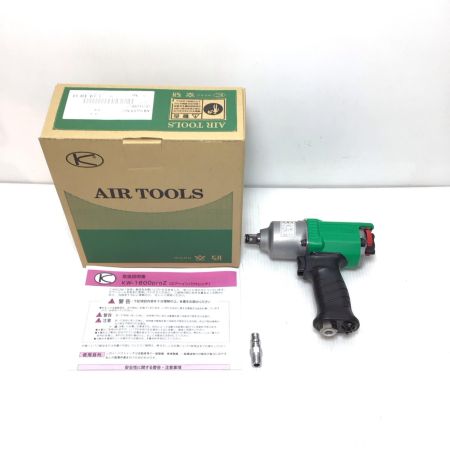  空研工業 エアインパクトレンチ 未使用品(S) 外箱 X60185 KW-1600proZ グリーン