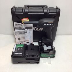 ΘΘ HiKOKI ハイコーキ エアダスタ 未使用品(S) 付属品完備 コードレス式 18v J146114 2XPZ(BG) 特別限定色 RA18DA ブラック×ゴールド Sランク