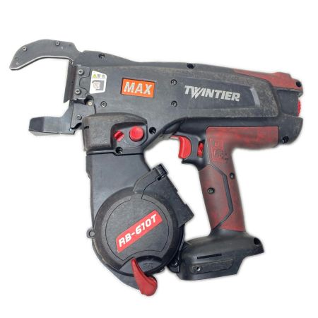  MAX マックス 鉄筋拘束機  充電器・充電池2個・ケース付 RB-610T ブラック