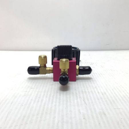  イチネンTASCO マニホールド 程度A ホース・ケース付 TA123DG