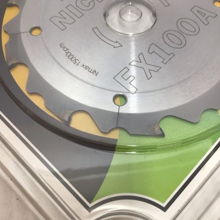 ニチハ株式会社 チップソー 未使用品(S) 100ｍｍ オールダイヤモンドチップソー FX100A