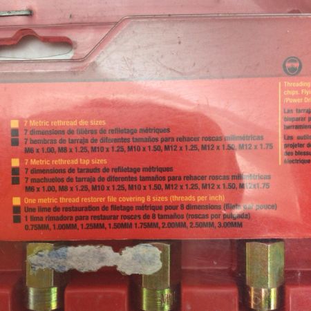  Snap-on スナップオン ネジ山修正タップ 未使用品(S) 保管品 RTD15M