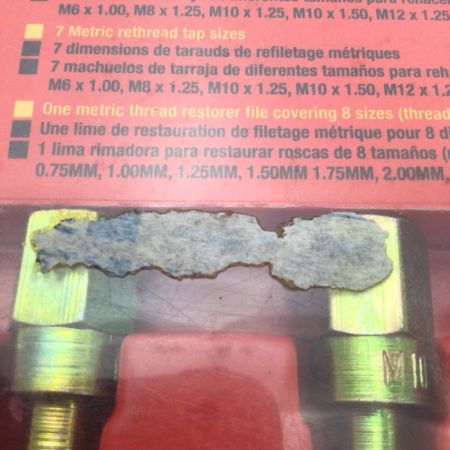  Snap-on スナップオン ネジ山修正タップ 未使用品(S) 保管品 RTD15M