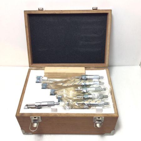  Mitutoyo 標準外側マイクロメーター 程度A 6本セット