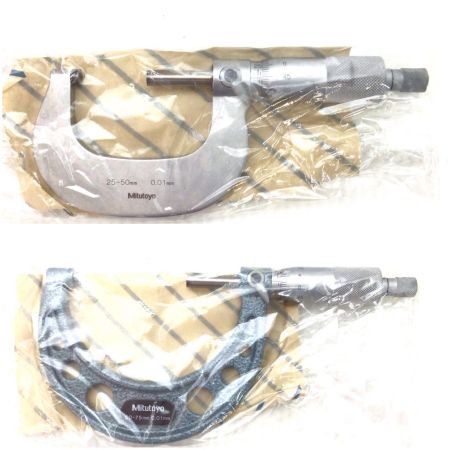  Mitutoyo 標準外側マイクロメーター 程度A 6本セット