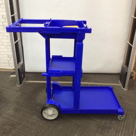  TERAMOTO ビルメンカートL 未使用品(S) 箱痛み有 DS-571-810-3 ブルー
