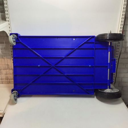  TERAMOTO ビルメンカートL 未使用品(S) 箱痛み有 DS-571-810-3 ブルー