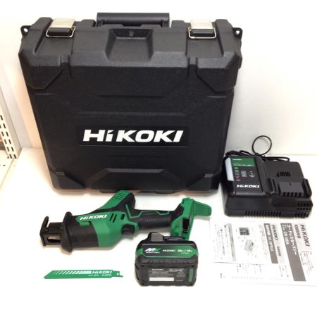  HiKOKI ハイコーキ セーバーソー 程度A 充電器・充電池1個・ケース付 コードレス式 36v J450279 CR18DA グリーン