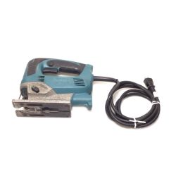ΘΘ MAKITA マキタ ジグソー 程度C 本体のみ コード式 不明 JV0600 ブルー Cランク