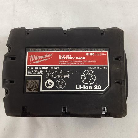 Milwaukee ミルウォウォーキー インパクトドライバ　程度B 充電器・充電池1個・ケース付 18Ｖ M18FID3 レッド
