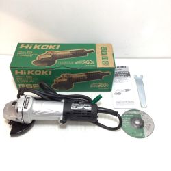 ΘΘ HiKOKI ハイコーキ ディスクグラインダー 未使用品(S) 替刃・ロックナットレンチ付 コード式 100mm 100v C132202 G10SH5(SS) シルバー Sランク