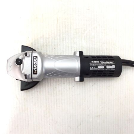  HiKOKI ハイコーキ ディスクグラインダー 未使用品(S) 替刃・ロックナットレンチ付 コード式 100mm 100v C132202 G10SH5(SS) シルバー