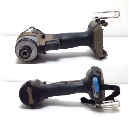  MAKITA マキタ インパクトドライバ 未使用品(S) 充電器・充電池2個・ケース付 コードレス式 18v 6.0Ah 0回/0回 719684 TD173DGXAB 限定色ブラウン