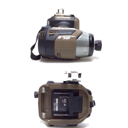  MAKITA マキタ インパクトドライバ 未使用品(S) 充電器・充電池2個・ケース付 コードレス式 18v 6.0Ah 0回/0回 719684 TD173DGXAB 限定色ブラウン
