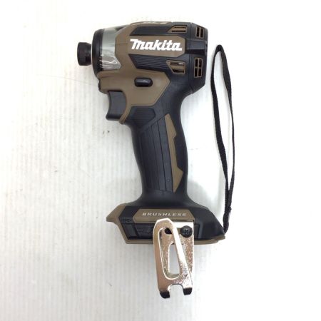  MAKITA マキタ インパクトドライバ 未使用品(S) 充電器・充電池2個・ケース付 コードレス式 18v 6.0Ah 0回/0回  TD173DGXAB 限定色ブラウン