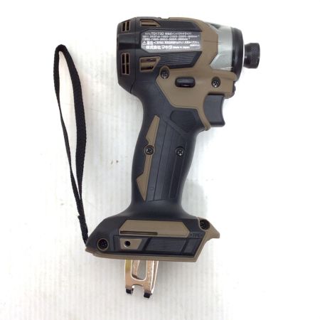  MAKITA マキタ インパクトドライバ 未使用品(S) 充電器・充電池2個・ケース付 コードレス式 18v 6.0Ah 0回/0回  TD173DGXAB 限定色ブラウン