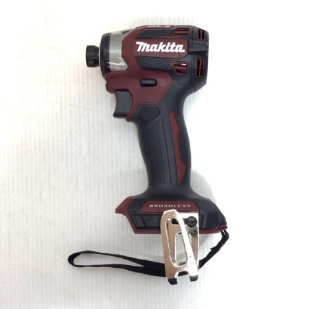  MAKITA マキタ 締め付け工具 インパクトドライバ 未使用品(S) 充電器・充電池2個・ケース付 コードレス式 18v 限定色 TD173DGXAR レッド