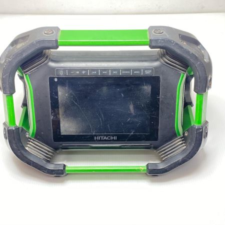  HITACHI 日立 バッテリー式ラジオ付きテレビ 18v ACアダプター付 コードレス式  UR18DSML グリーン