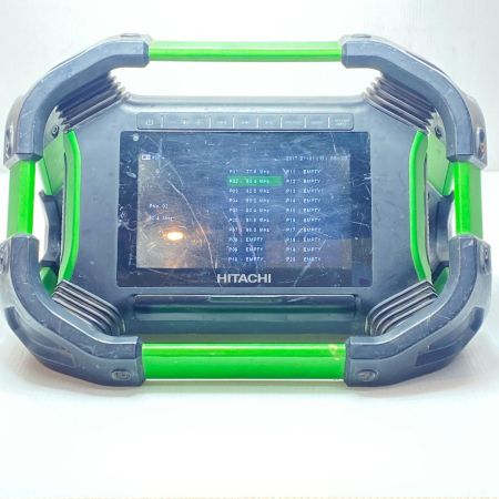  HITACHI 日立 バッテリー式ラジオ付きテレビ 18v ACアダプター付 コードレス式  UR18DSML グリーン