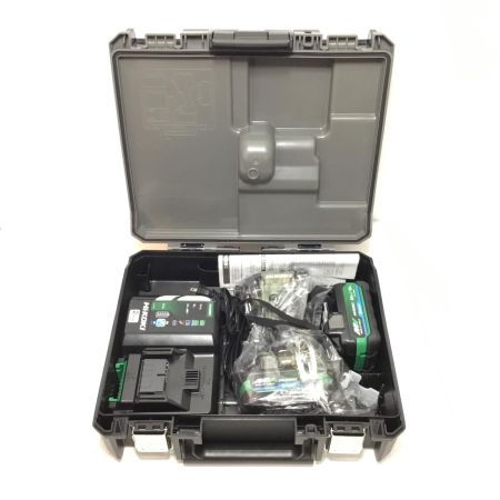  HiKOKI ハイコーキ インパクトドライバ 未使用品(S) 充電器・充電池2個・ケース付 コードレス式 36v J3505899 WH36DD オリーブ