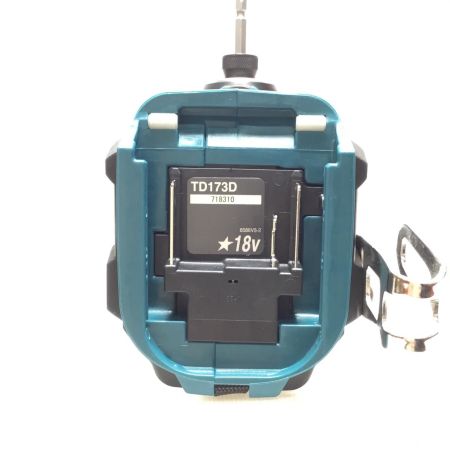  MAKITA マキタ インパクトドライバ 本体のみ コードレス式 18v 未使用品(S) TD173D ブルー