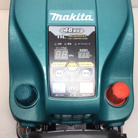  MAKITA マキタ コンプレッサー 未使用品(S) 取説付 コード式 11L 25818026 AC500XL ブルー