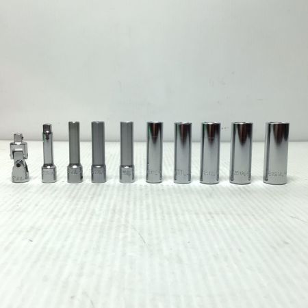  TONE トネ ハンドツール ソケットレンチセット 程度B ソケット各種・ケース付 使用感有 L-2085